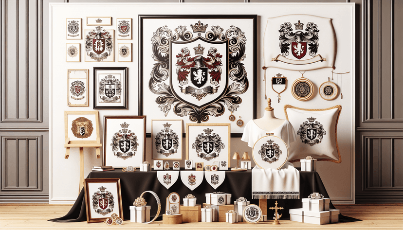 Gifts to Proudly Display Your Family Crest