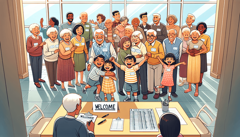 Greeting Family Members with Warmth and Welcome: The Art of Reunion Hospitality