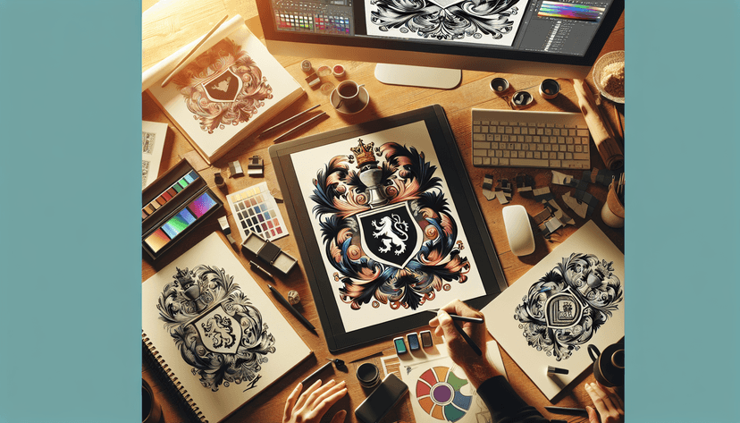 How to Create a Modern Family Crest