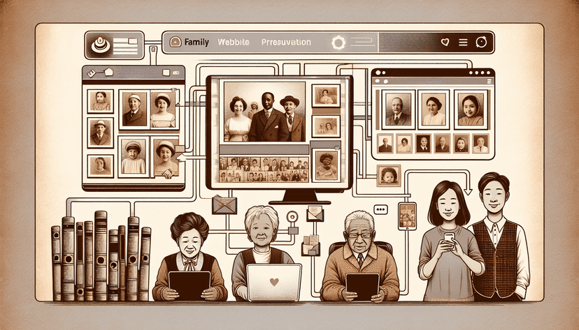 Preserve Your Family History and Photos with a Family Website